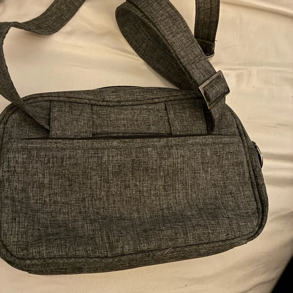 Lug Charcoal Messenger Bag‎